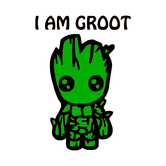 I am Groot by OtakuPapercraft