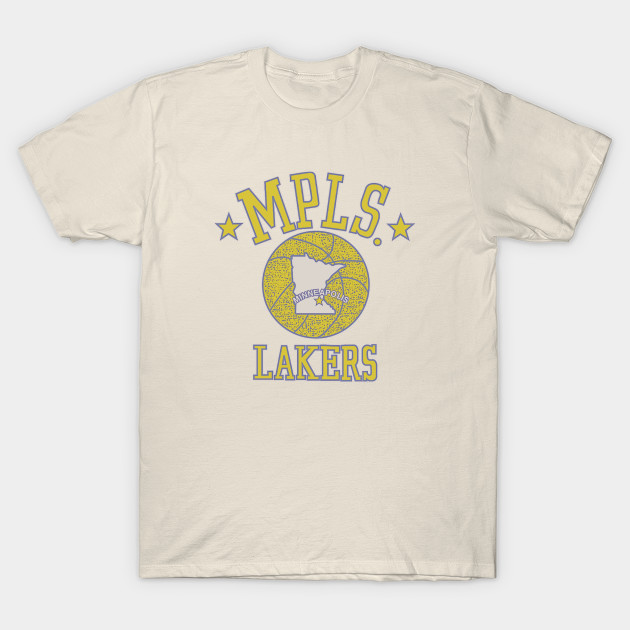 minneapolis lakers t shirt