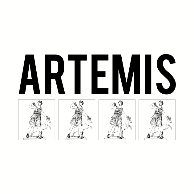 Artemis, Greek mythology by cypryanus