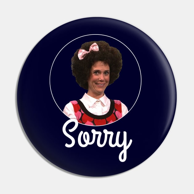 Sorry - Gilly Pin by BodinStreet