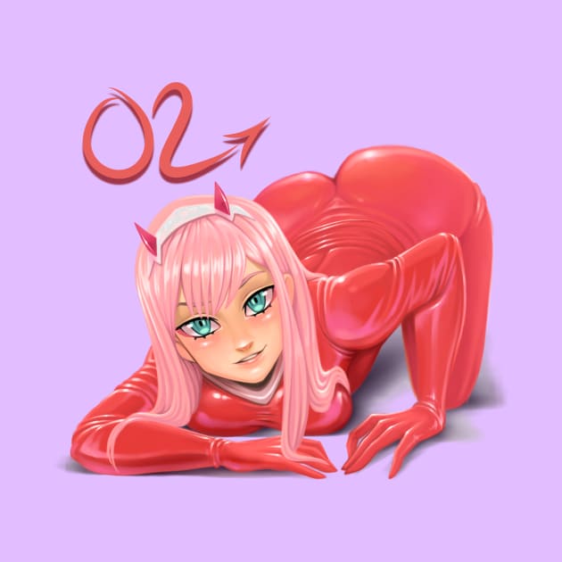 Zero two by Danderfull