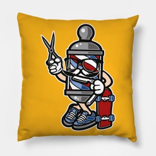 Barber Skater Pillow