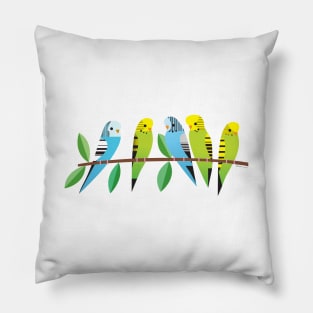 Budgies Pillow