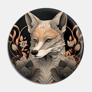 Coyote - Wolf Pin