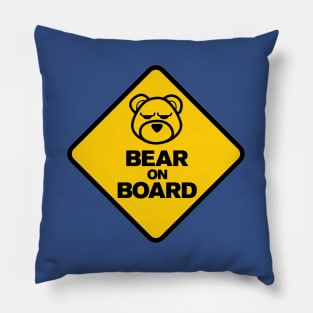 Bear On Board Pillow