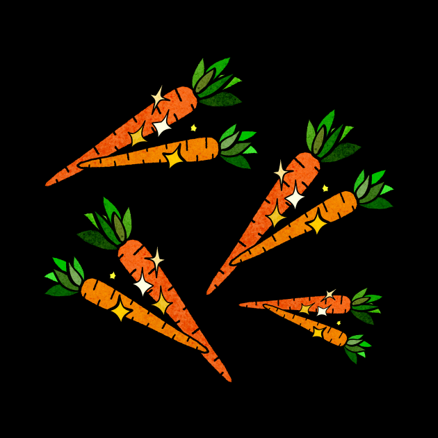 Carrots by Kelly Louise Art