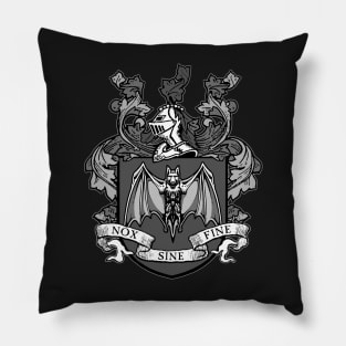 Bat Crest Pillow