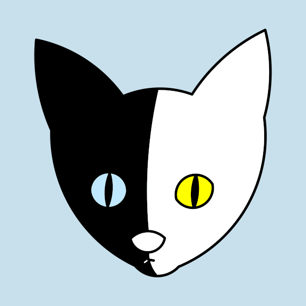 Black and White Cat by Bongonation