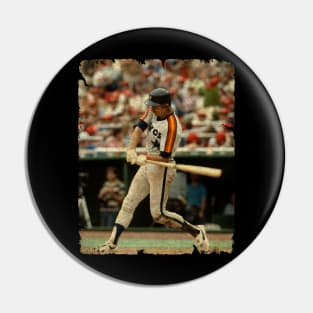 Alan Ashby - Game 1 of The 1981 NLDS Pin