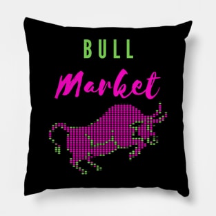 Bull Market Pillow