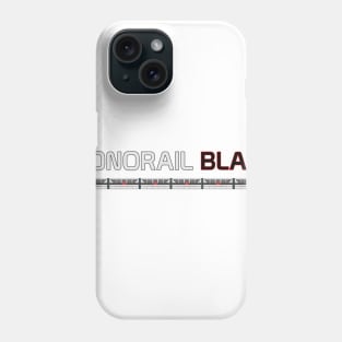 Monorail Black Phone Case