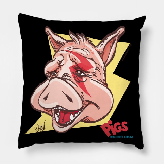 Pigs Pillow by ManyCrusher