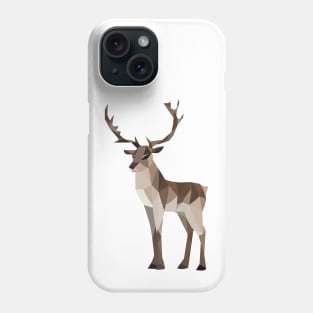 Geometric Reindeer Phone Case