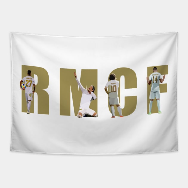 Real Madrid Superstars Tapestry by Webbed Toe Design's