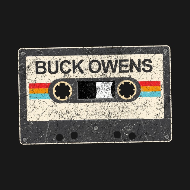 kurniamarga vintage cassette tape Buck Owens by kurniamarga.artisticcolorful