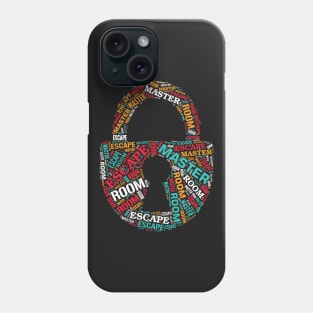 Escape Room Master Puzzle Game Escaping Crew Team print Phone Case