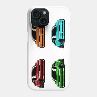 X4 Drifting Car Phone Case