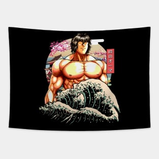 Brawler's Paradise Kengan Action-Packed Tee Tapestry