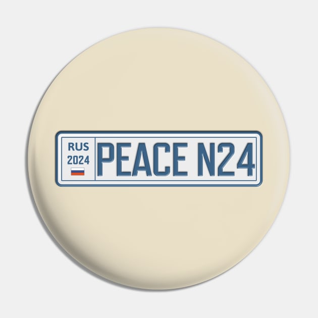 PEACE N 24 Pin by CreativePhil