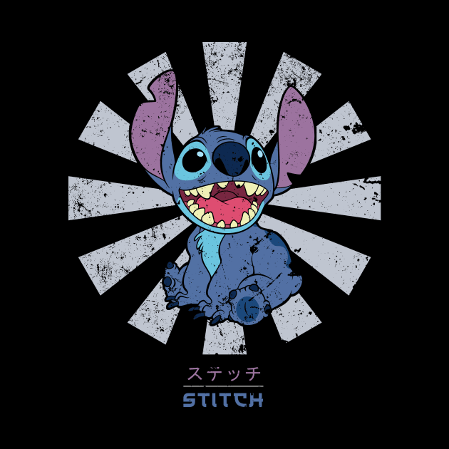 Lilo & Stich Retro Japanese by Nova5