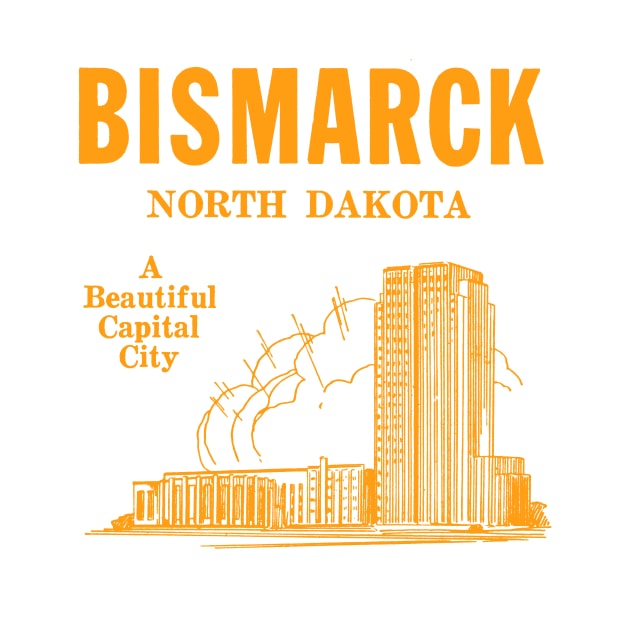 1940s Bismarck North Dakota by historicimage