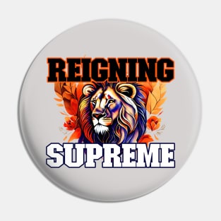 Reigning Supreme Majestic Lion Pin