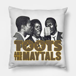 Reggae Toots Trio Pillow