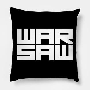 warsaw logo Pillow