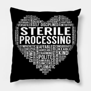 Sterile Processing Heart Pillow