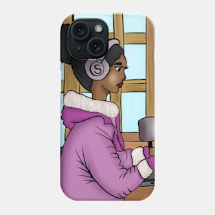 black girl magic work, life, balance Phone Case