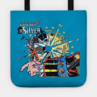 Long John Silver- Vintage Comic Pirate Tee Tote