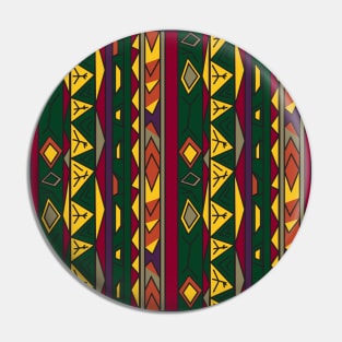Ethnic background folk african pattern Pin