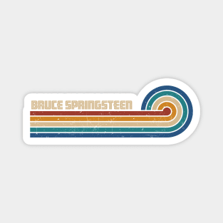 Bruce Springsteen - Retro Sunset Magnet