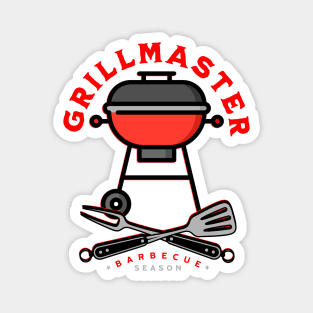 Grillmaster, Barbecue Season Magnet