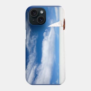 A boat on the beach Phone Case