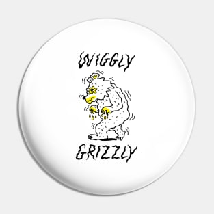 Wiggly Grizzly Pin