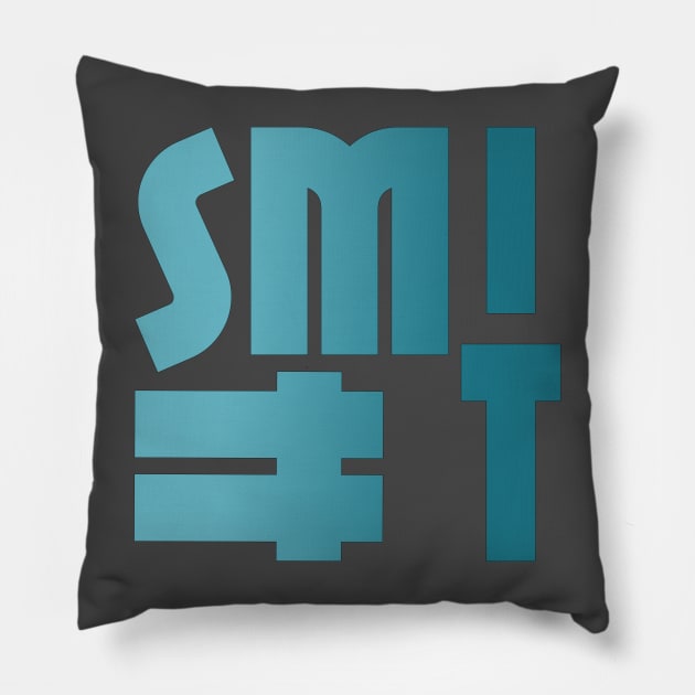 Smith, name, typography Pillow by Furashop