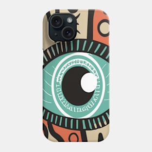 Ophthalmology colorful Brafdesign Phone Case