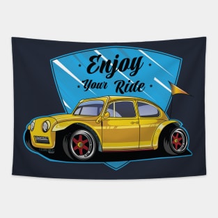 Enjoy classic car Tapestry