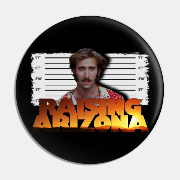 Raising Arizona Movie Inspired Design Pin by HellwoodOutfitters