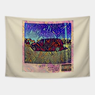 Abstract Good Kid Maad City Tapestry