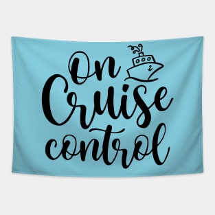 On Cruise Control Beach Vacation Funny Tapestry