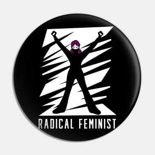 radical feminist Pin