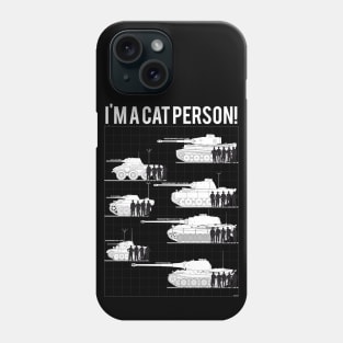 7 German steel cats (Im a cat person) Phone Case