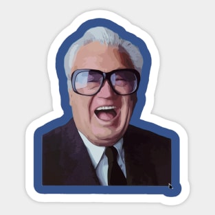 Harry Caray Snl Character Will Ferrell Sticker Mask for Sale by