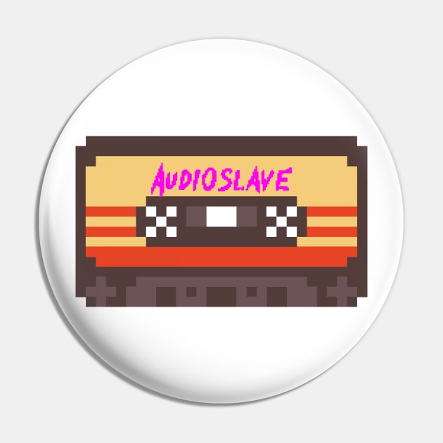 Audioslave 8bit cassette Pin by terilittleberids