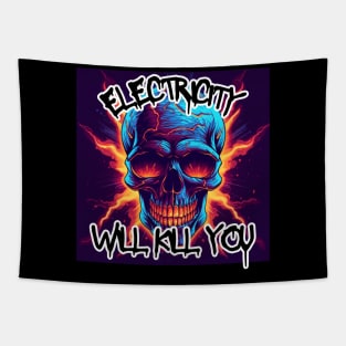 Electricity Kills Tapestry