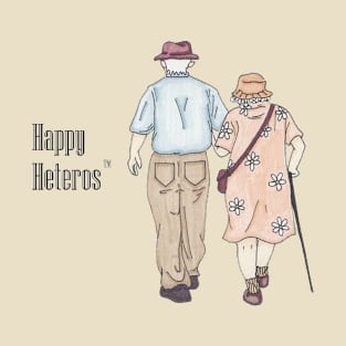 Happy Hetero "Senior Sweethearts" T-Shirt