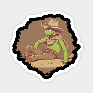 Cowboy Kerm Magnet