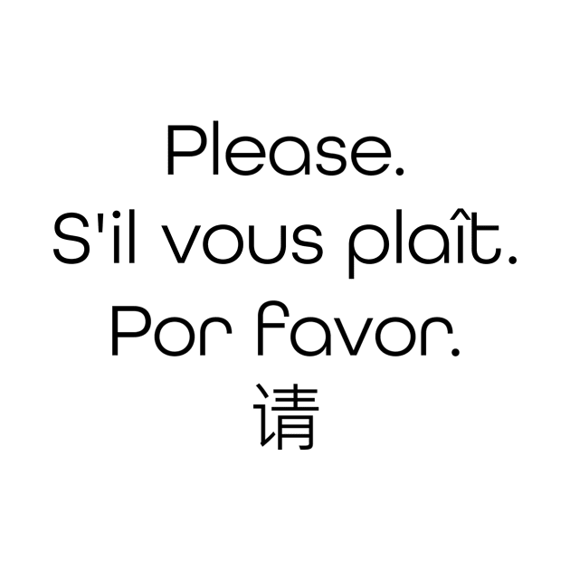 "Please" in 4 different languages by Rola Languages